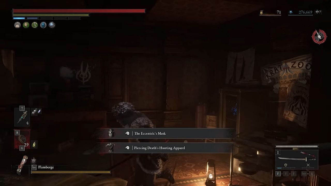 Travel to one of the secret Brotherhood hideouts and use the key to obtain the outfit (Image via NEOWIZ | YouTube/@Lootward)
